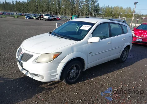 2005 Pontiac Vibe from USA, damaged, VIN 5Y2SL638X5Z414877